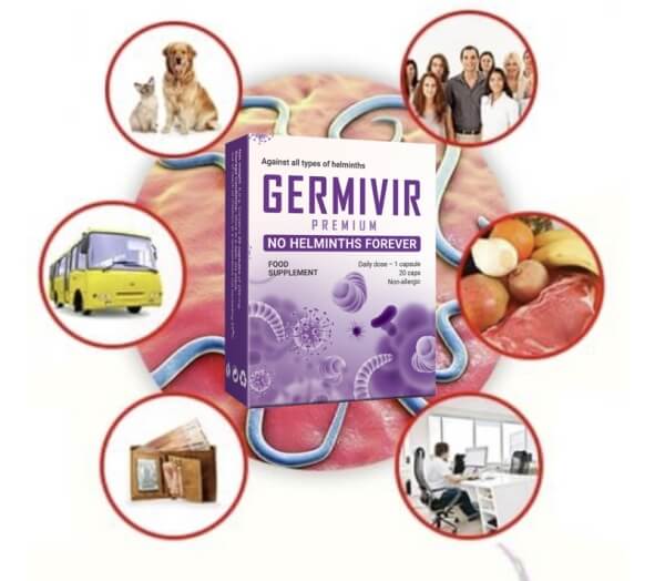 Germivir Premium Mga kapsula Pilipinas - Presyo Opinyon Paggamit